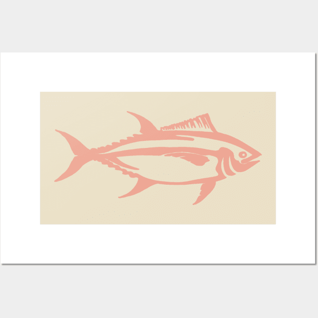 bluefin tuna in nantucket red Wall Art by saitken